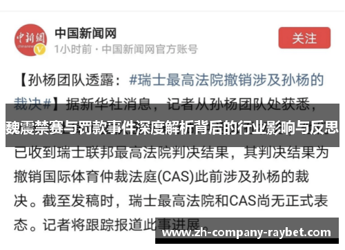 魏震禁赛与罚款事件深度解析背后的行业影响与反思 魏震禁赛与罚款事件深度解析背后的行业影响与反思